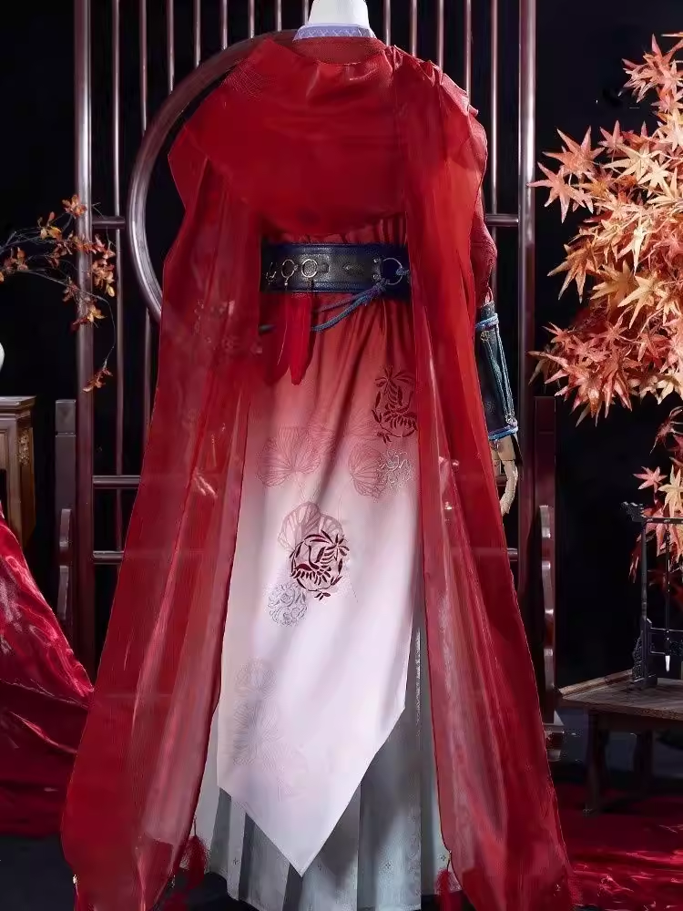 New Hot Net Game Where Winds Meet Yan Yun Sixteen Sounds Mobile Game Computer Game Ancient Chinese Dynasties Wu Xia Martial Arts Games Male Female Cosplay Costumes Outfits Gorgeous Duplicate Costumes Simplified Designs with Competitive Price