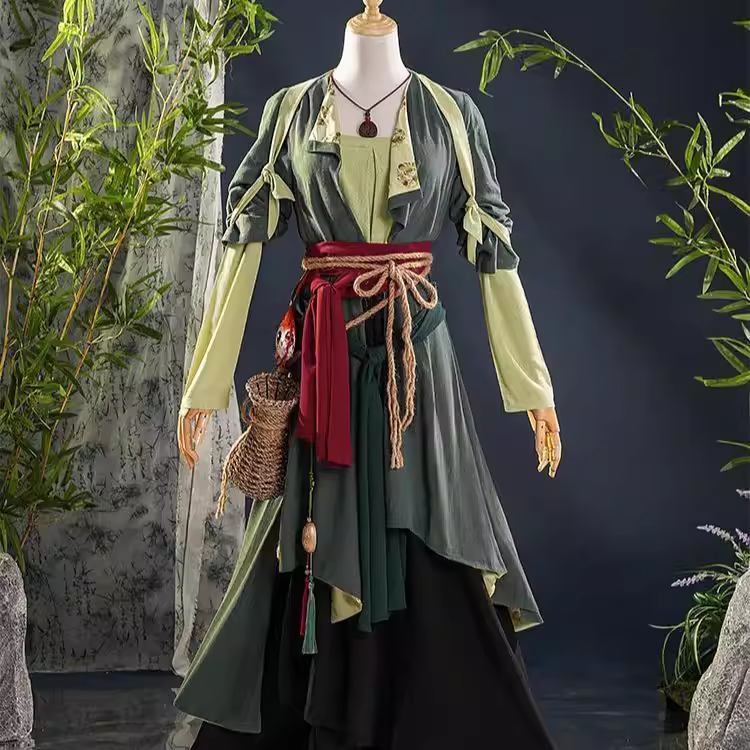 New Hot Net Game Where Winds Meet Yan Yun Sixteen Sounds Mobile Game Computer Game Ancient Chinese Dynasties Wu Xia Martial Arts Games Male Female Cosplay Costumes Outfits Gorgeous Duplicate Costumes Simplified Designs with Competitive Price