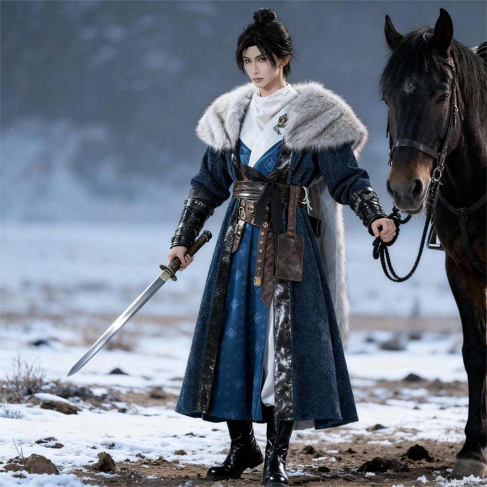 New Hot Net Game Where Winds Meet Yan Yun Sixteen Sounds Mobile Game Computer Game Ancient Chinese Dynasties Wu Xia Martial Arts Games Male Female Cosplay Costumes Outfits Gorgeous Duplicate Costumes