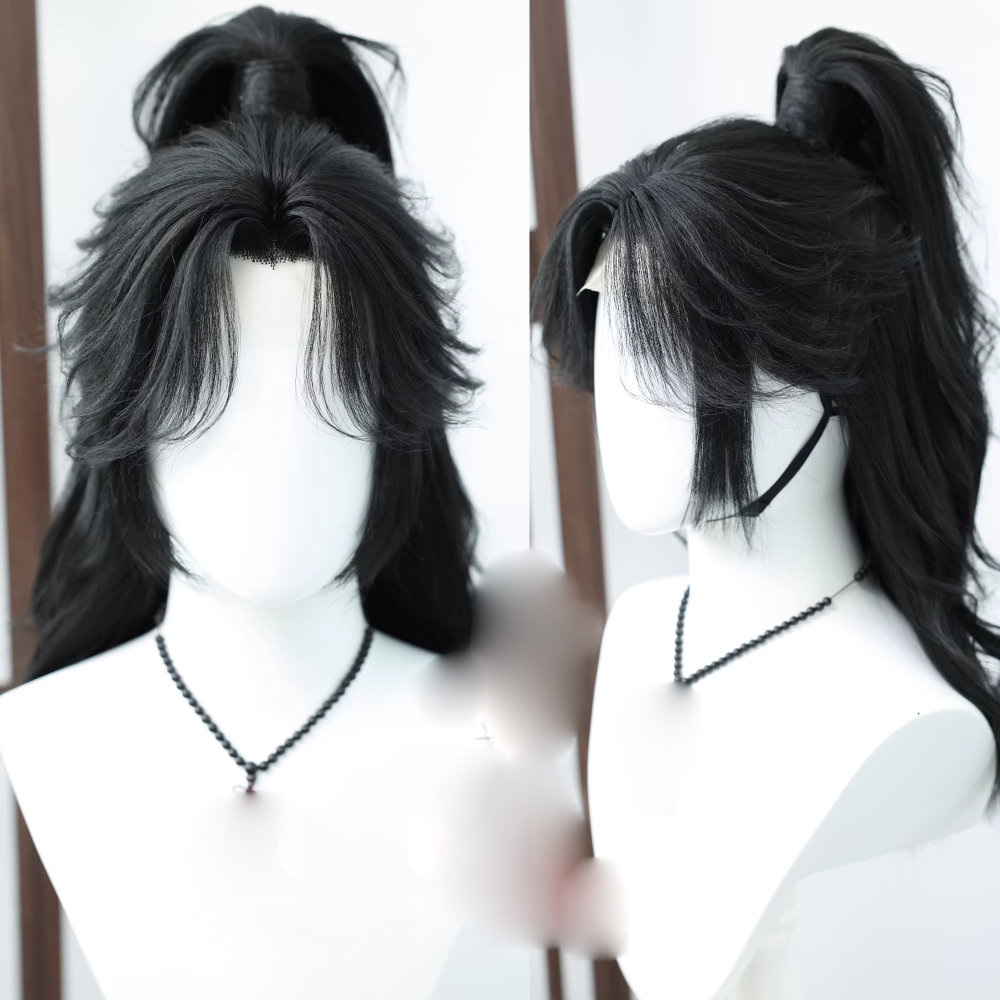 New Hot Net Game Where Winds Meet Yan Yun Sixteen Sounds Mobile Game Computer Game Ancient Chinese Wu Xia Martial Arts Games Original Hair Wigs Male Female Sword Men Women Hair Wigs Only No Accessory