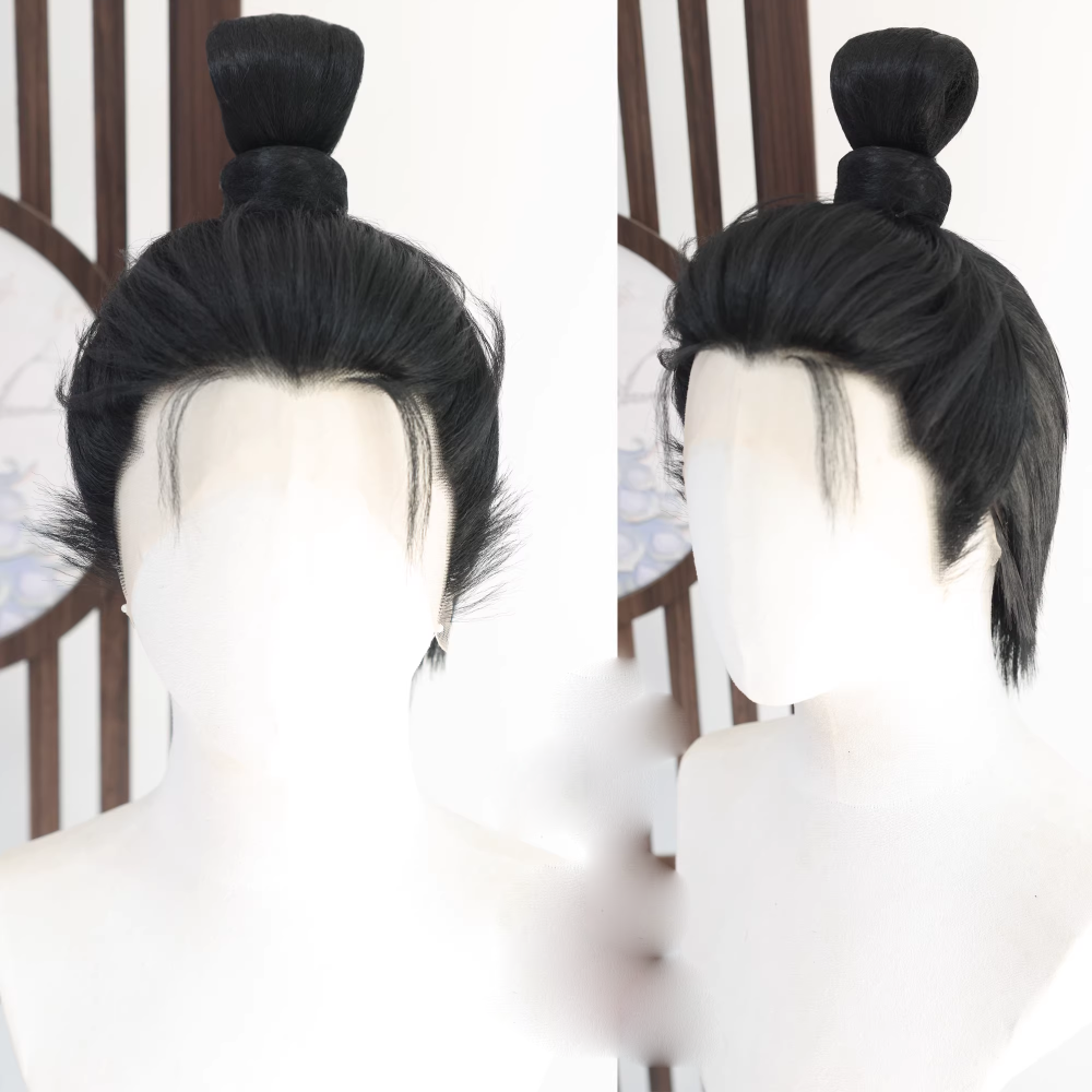 New Hot Net Game Where Winds Meet Yan Yun Sixteen Sounds Mobile Game Computer Game Ancient Chinese Wu Xia Martial Arts Games Original Hair Wigs Male Female Sword Men Women Hair Wigs Only No Accessory