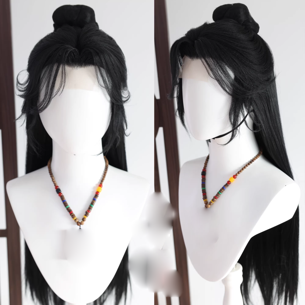 New Hot Net Game Where Winds Meet Yan Yun Sixteen Sounds Mobile Game Computer Game Ancient Chinese Wu Xia Martial Arts Games Original Hair Wigs Male Female Sword Men Women Hair Wigs Only No Accessory