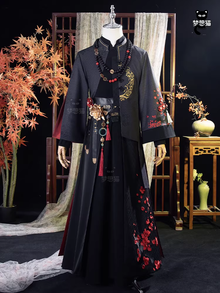 Male Female Cosplay Costumes Outfits New Hot Net Game Where Winds Meet Yan Yun Sixteen Sounds Mobile Game Computer Game Ancient Chinese Wu Xia Martial Arts Games Gorgeous Duplicate Costumes