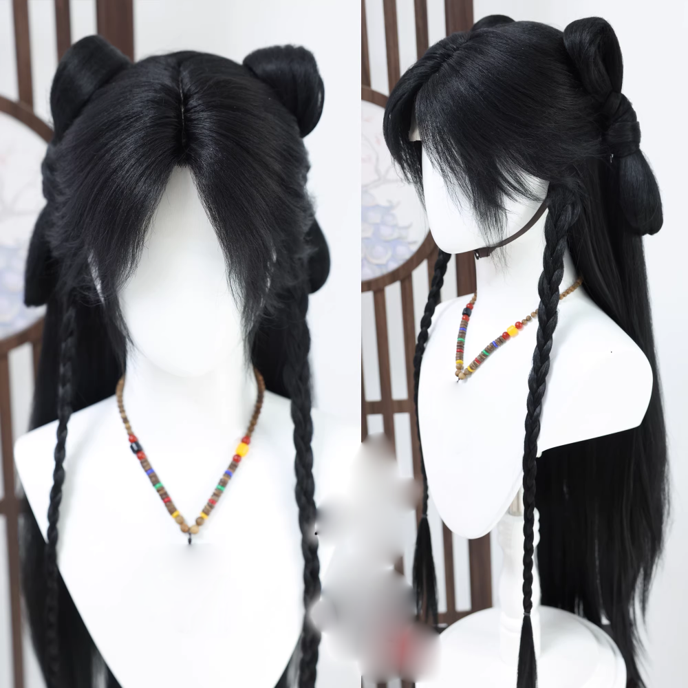 New Hot Net Game Where Winds Meet Yan Yun Sixteen Sounds Mobile Game Computer Game Ancient Chinese Wu Xia Martial Arts Games Original Hair Wigs Male Female Sword Men Women Hair Wigs Only No Accessory