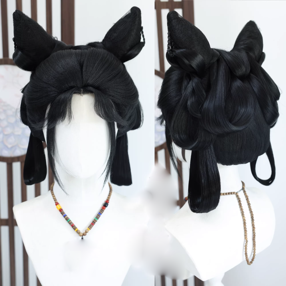 New Hot Net Game Where Winds Meet Yan Yun Sixteen Sounds Mobile Game Computer Game Ancient Chinese Wu Xia Martial Arts Games Original Hair Wigs Male Female Sword Men Women Hair Wigs Only No Accessory