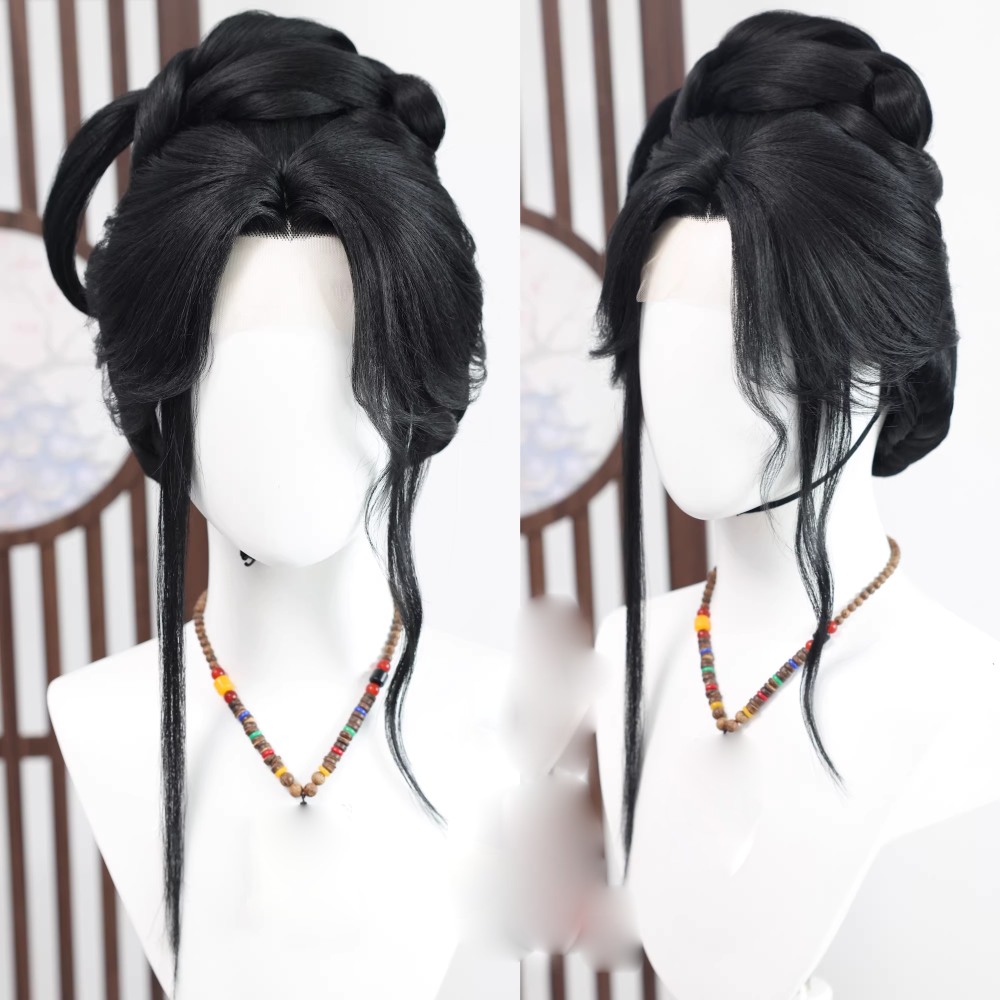 New Hot Net Game Where Winds Meet Yan Yun Sixteen Sounds Mobile Game Computer Game Ancient Chinese Wu Xia Martial Arts Games Original Hair Wigs Male Female Sword Men Women Hair Wigs Only No Accessory