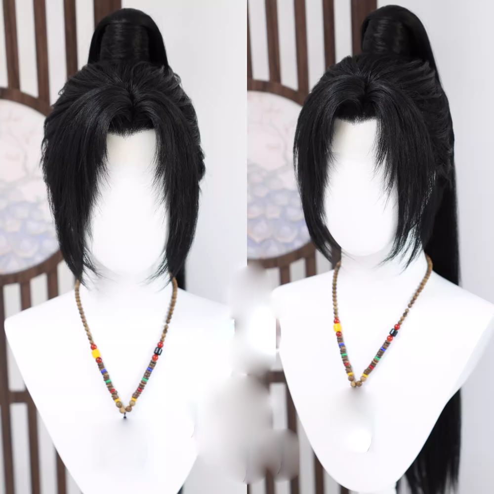New Hot Net Game Where Winds Meet Yan Yun Sixteen Sounds Mobile Game Computer Game Ancient Chinese Wu Xia Martial Arts Games Original Hair Wigs Male Female Sword Men Women Hair Wigs Only No Accessory
