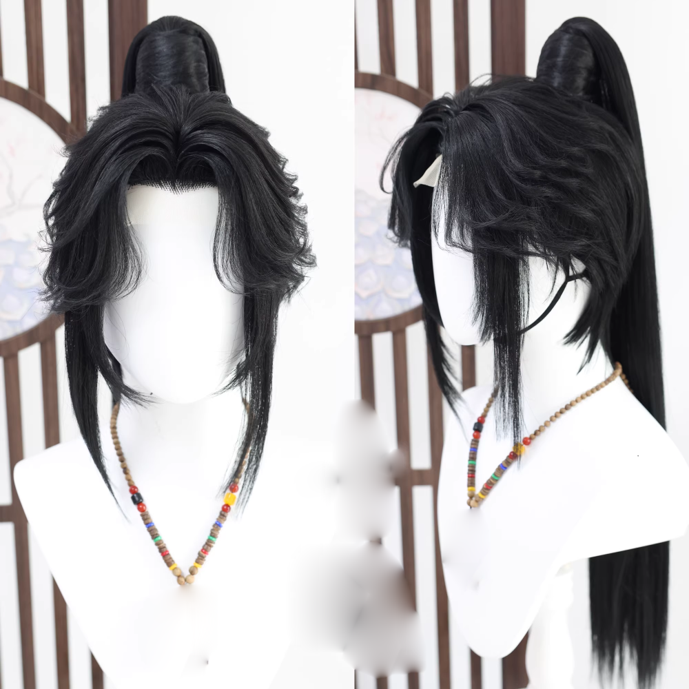 New Hot Net Game Where Winds Meet Yan Yun Sixteen Sounds Mobile Game Computer Game Ancient Chinese Wu Xia Martial Arts Games Original Hair Wigs Male Female Sword Men Women Hair Wigs Only No Accessory