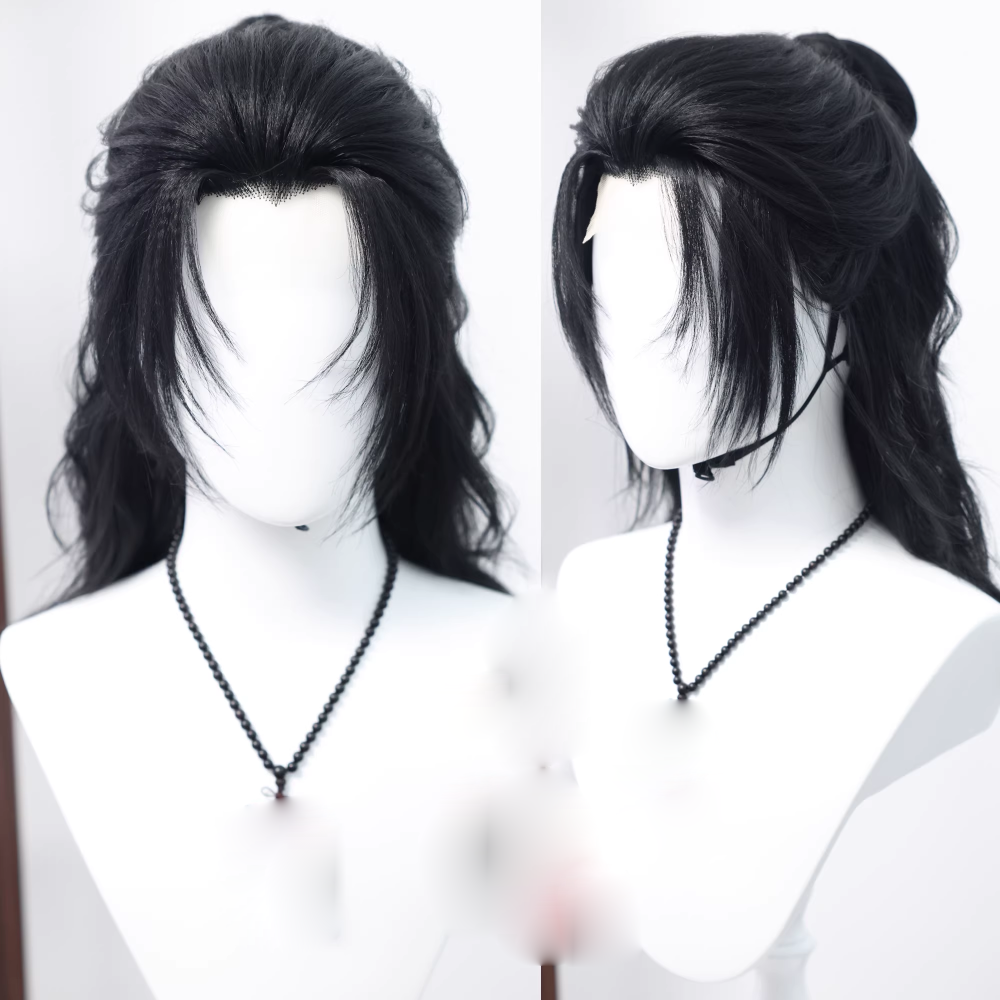 New Hot Net Game Where Winds Meet Yan Yun Sixteen Sounds Mobile Game Computer Game Ancient Chinese Wu Xia Martial Arts Games Original Hair Wigs Male Female Sword Men Women Hair Wigs Only No Accessory