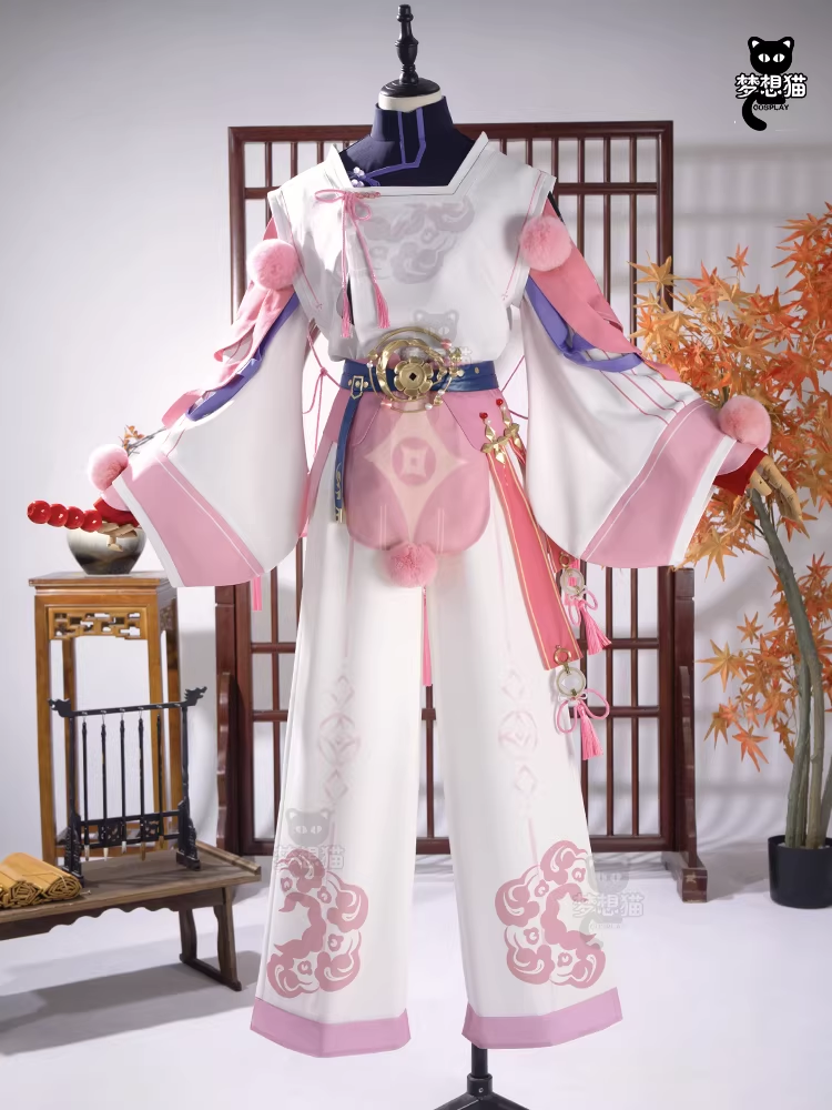 Late Hot Mobile Game in China Ancient Chinese Dynasty Historical Background Mobile Game Honor of Kings Sword of Coming Im-Mortal Renegade Immortal etc. Male Female Cosplay Costumes Hanfu outfit