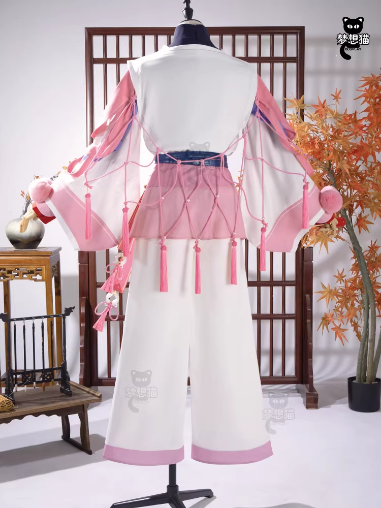 Late Hot Mobile Game in China Ancient Chinese Dynasty Historical Background Mobile Game Honor of Kings Sword of Coming Im-Mortal Renegade Immortal etc. Male Female Cosplay Costumes Hanfu outfit
