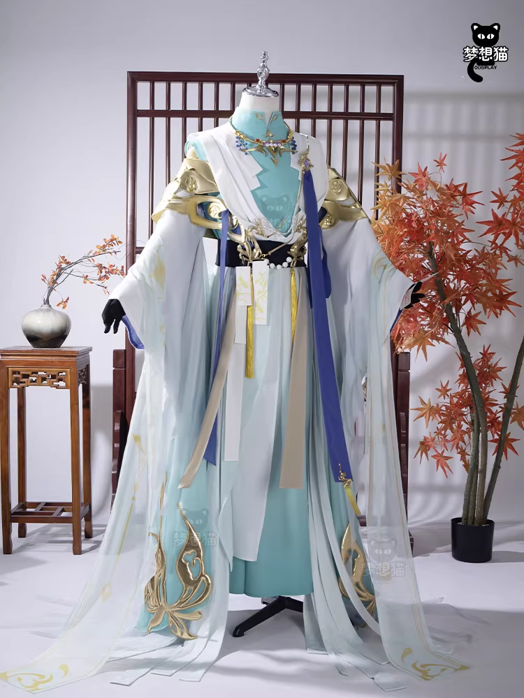 Late Hot Mobile Game in China Ancient Chinese Dynasty Historical Background Mobile Game Honor of Kings Sword of Coming Im-Mortal Renegade Immortal etc. Male Female Cosplay Costumes Hanfu outfit