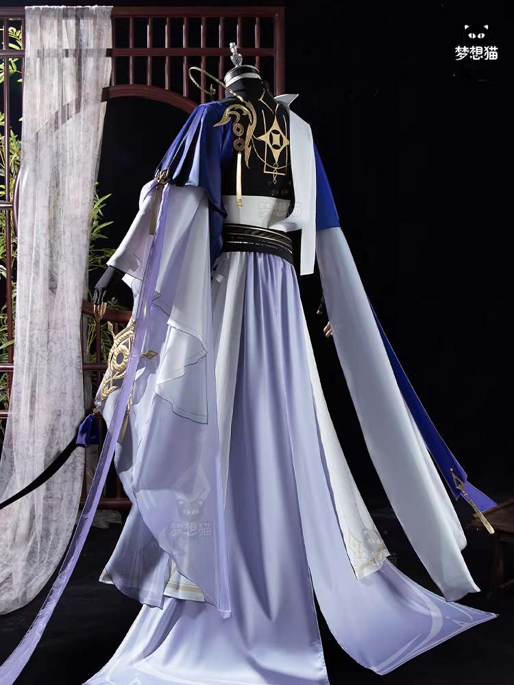 Late Hot Mobile Game in China Ancient Chinese Dynasty Historical Background Mobile Game Honor of Kings Sword of Coming Im-Mortal Renegade Immortal etc. Male Female Cosplay Costumes Hanfu outfit