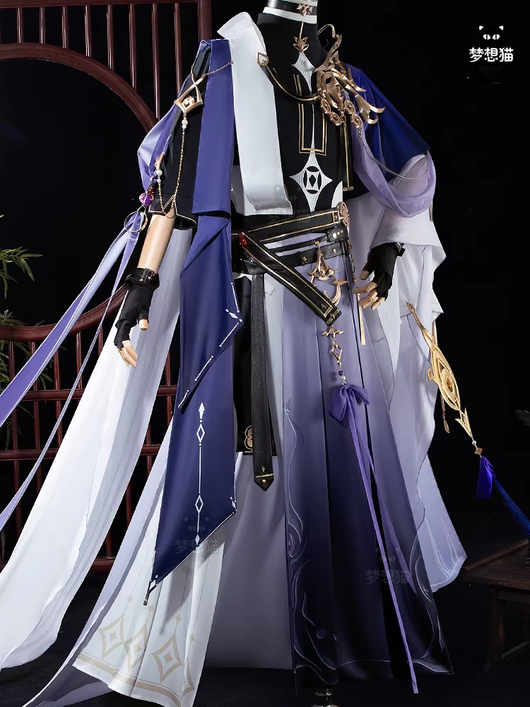 Late Hot Mobile Game in China Ancient Chinese Dynasty Historical Background Mobile Game Honor of Kings Sword of Coming Im-Mortal Renegade Immortal etc. Male Female Cosplay Costumes Hanfu outfit