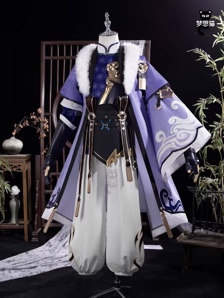 Late Hot Mobile Game in China Ancient Chinese Dynasty Historical Background Mobile Game Honor of Kings Sword of Coming Im-Mortal Renegade Immortal etc. Male Female Cosplay Costumes Hanfu outfit