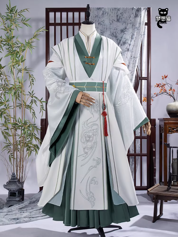 Late Hot Mobile Game in China Ancient Chinese Dynasty Historical Background Mobile Game Honor of Kings Sword of Coming Im-Mortal Renegade Immortal etc. Male Female Cosplay Costumes Hanfu outfit