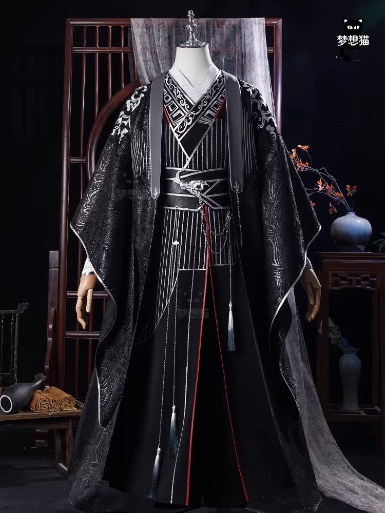 Late Hot Mobile Game in China Ancient Chinese Dynasty Historical Background Mobile Game Honor of Kings Sword of Coming Im-Mortal Renegade Immortal etc. Male Female Cosplay Costumes Hanfu outfit