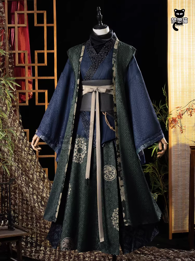 Big Mobile Game Computer Game Black Myth Wu Kong Monkey King Cosplay Costume All Metal High Quality High Original Armour Spider Spirit Cosplay Hanfu Black Swordman Unisexual Costume Hanfu