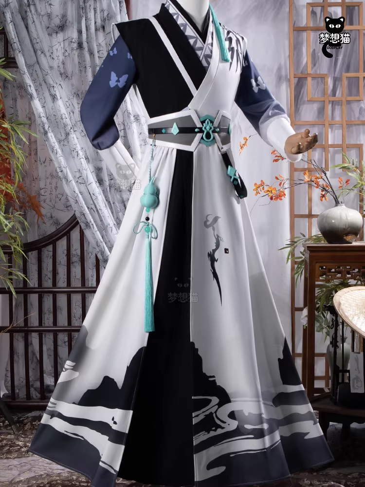 Late Hot Mobile Game in China Ancient Chinese Dynasty Historical Background Mobile Game Honor of Kings Sword of Coming Im-Mortal Renegade Immortal etc. Male Female Cosplay Costumes Hanfu outfit