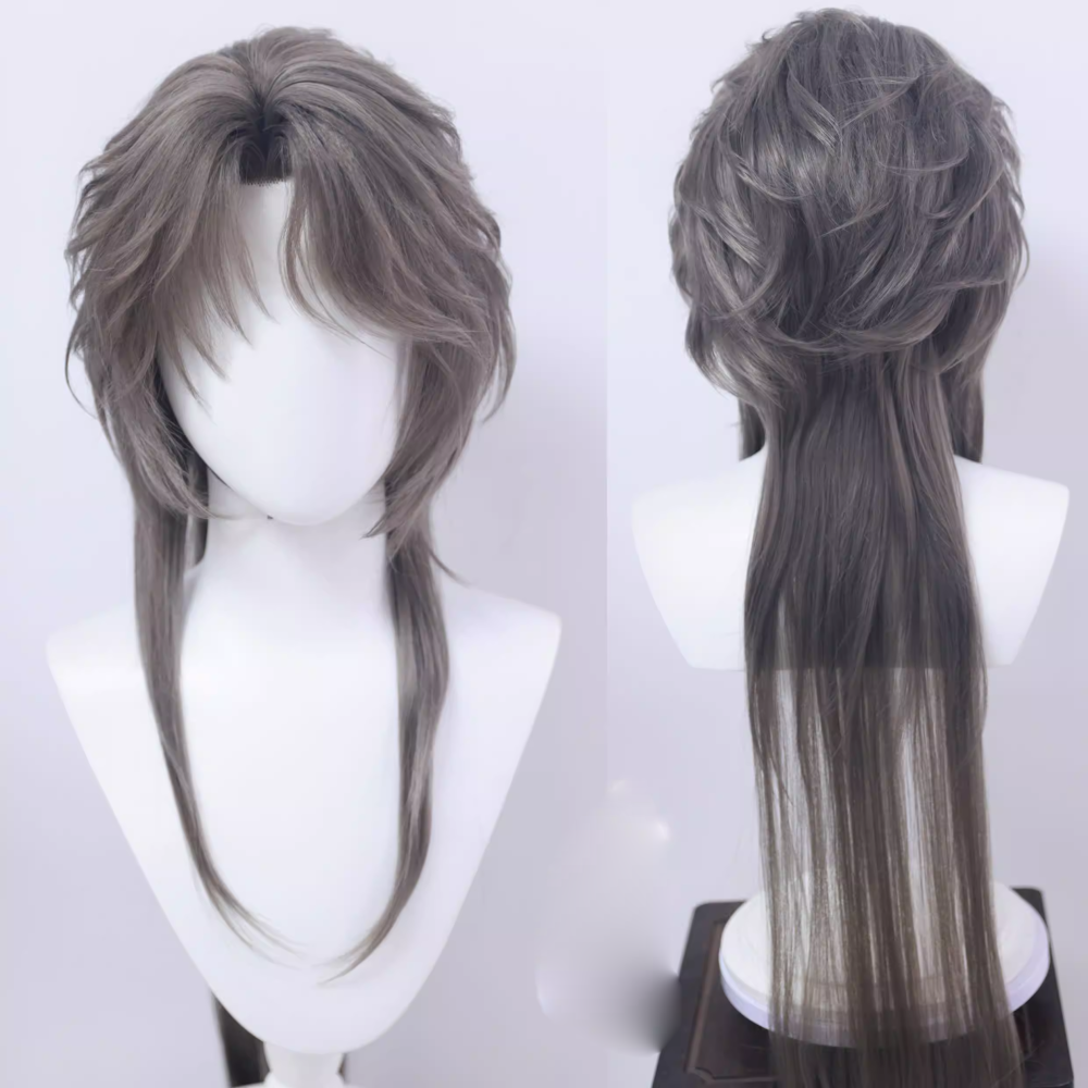 Ancient Chinese Dynasty Mobile Game Ashes of the Kingdom Male Female Cosplay Hair Piece Hair Wigs
