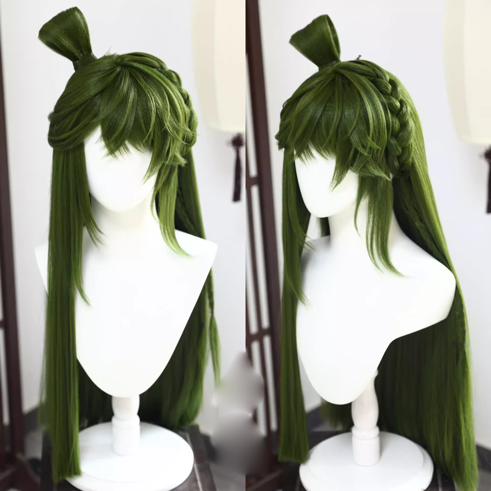 Ancient Chinese Dynasty Mobile Game Ashes of the Kingdom Male Female Cosplay Hair Piece Hair Wigs