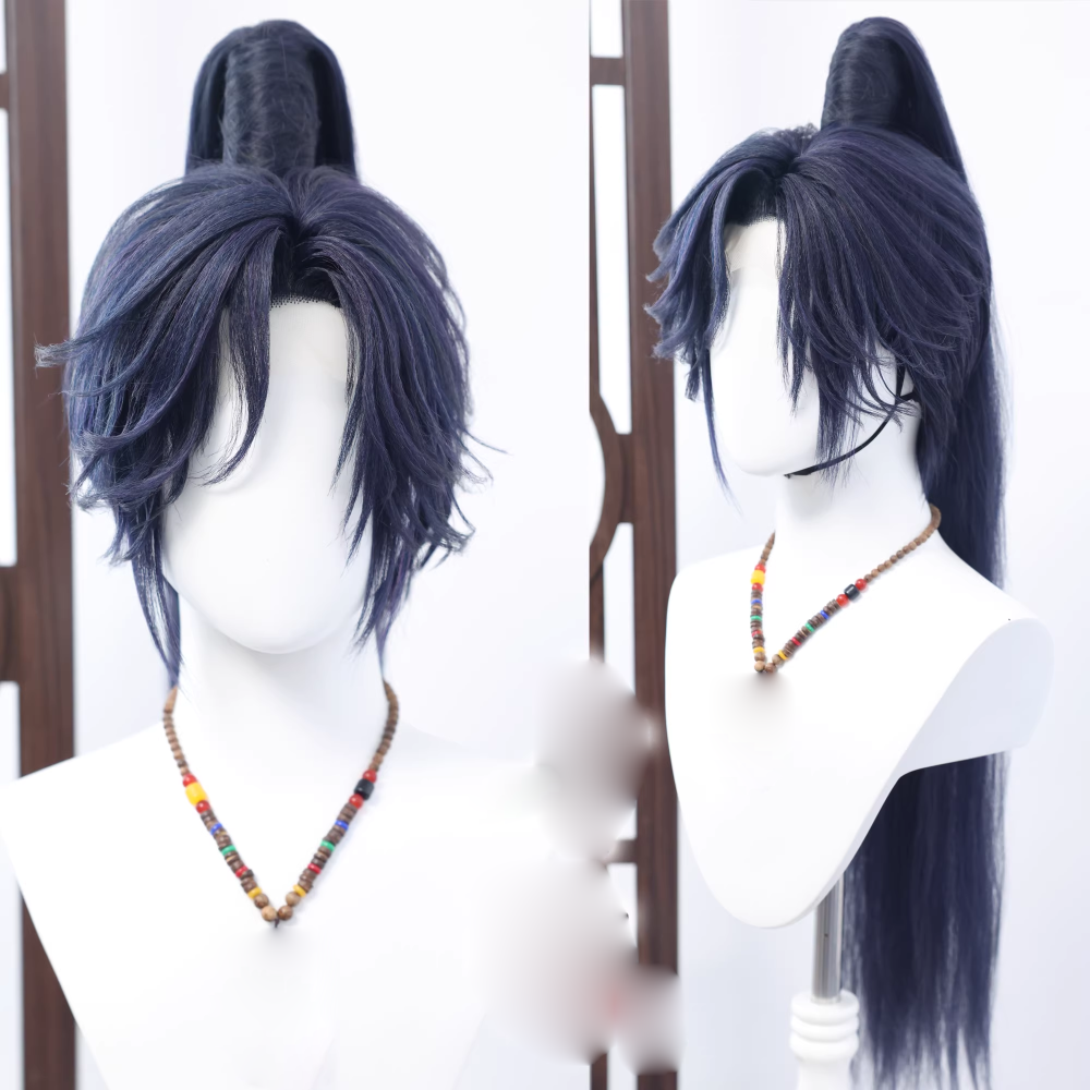 Ancient Chinese Dynasty Mobile Game Ashes of the Kingdom Male Female Cosplay Hair Piece Hair Wigs