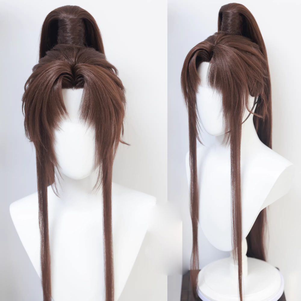 Ancient Chinese Dynasty Mobile Game Ashes of the Kingdom Male Female Cosplay Hair Piece Hair Wigs