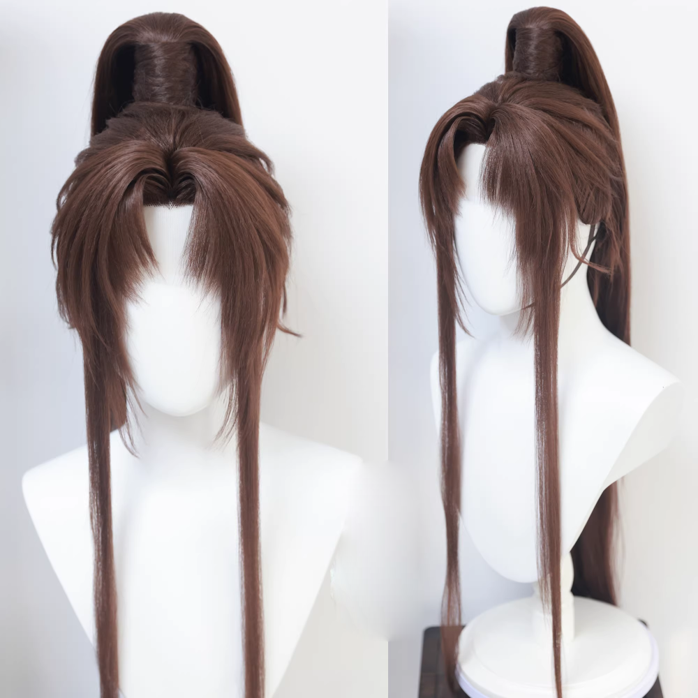 Ancient Chinese Dynasty Mobile Game Ashes of the Kingdom Male Female Cosplay Hair Piece Hair Wigs