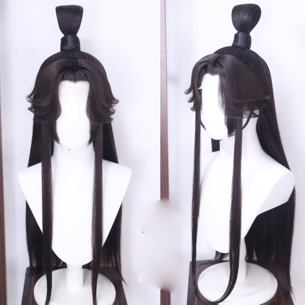 Ancient Chinese Dynasty Mobile Game Ashes of the Kingdom Male Female Cosplay Hair Piece Hair Wigs