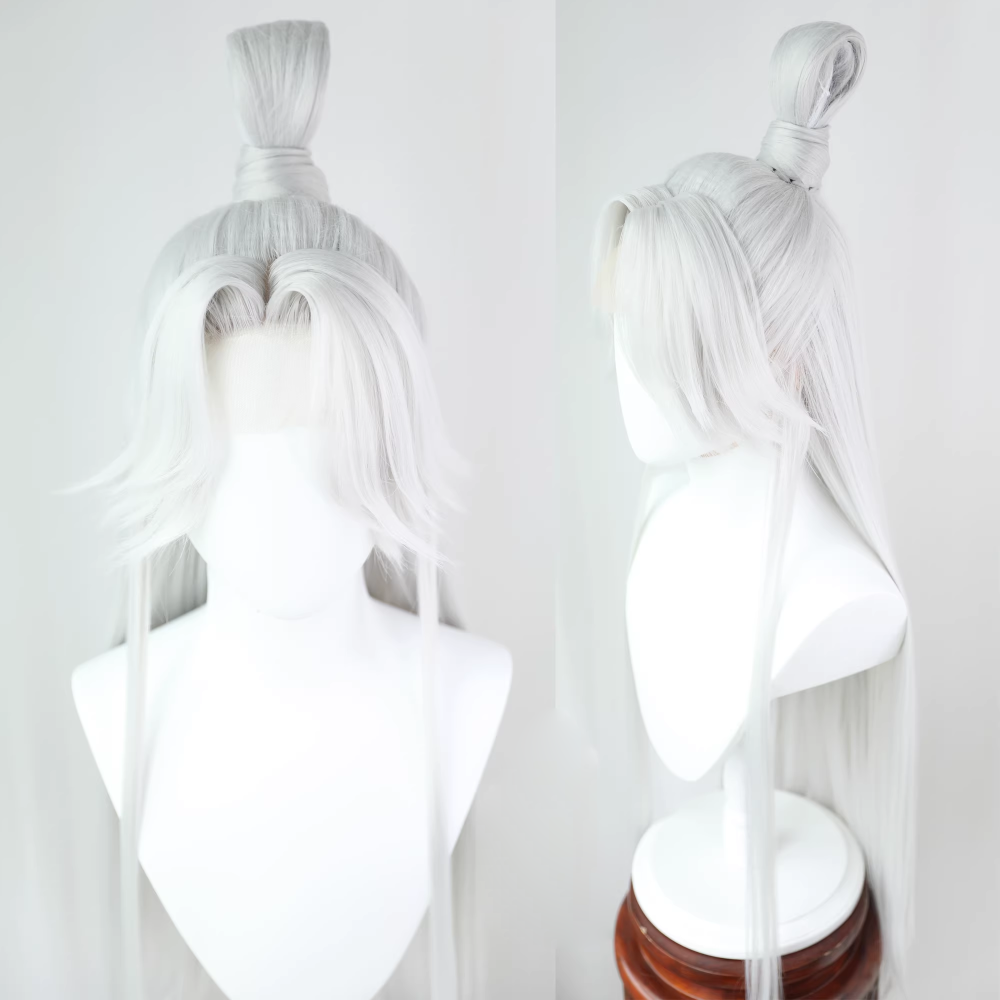 Ancient Chinese Dynasty Mobile Game Ashes of the Kingdom Male Female Cosplay Hair Piece Hair Wigs