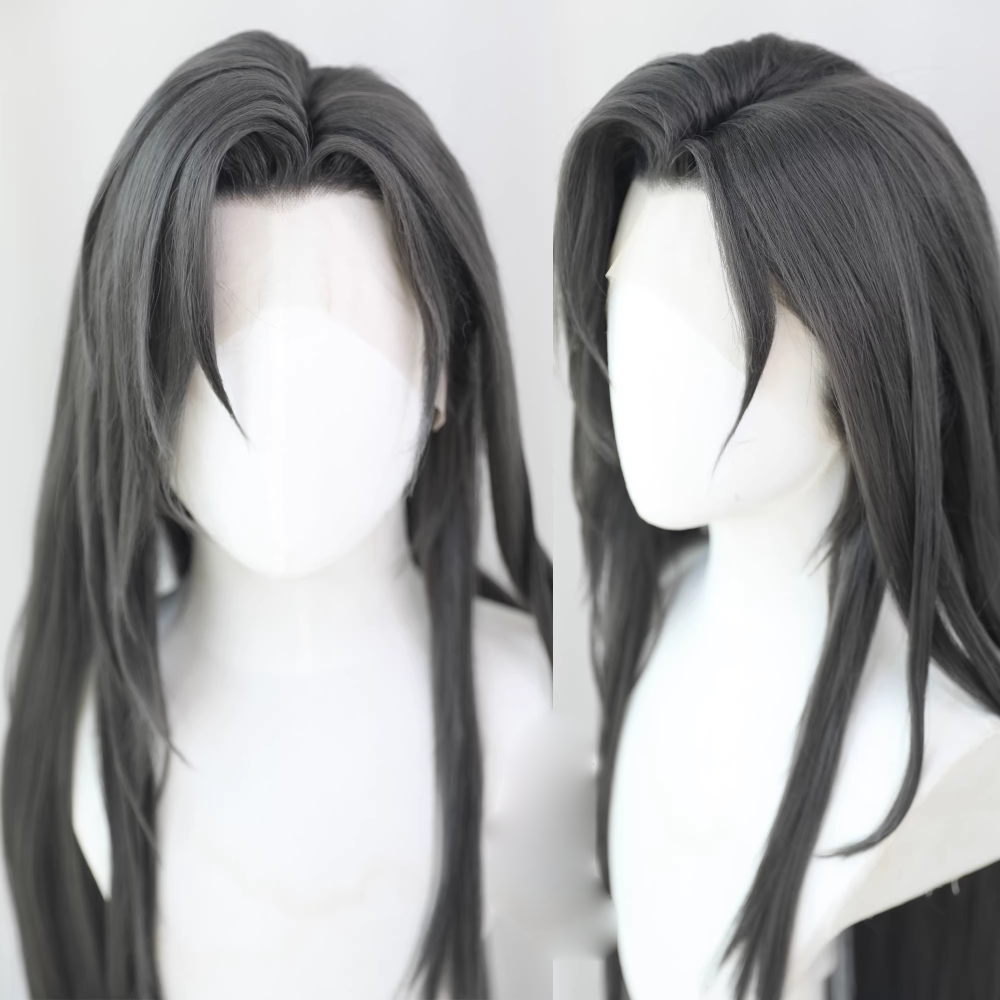 Ancient Chinese Dynasty Mobile Game Ashes of the Kingdom Male Female Cosplay Hair Piece Hair Wigs