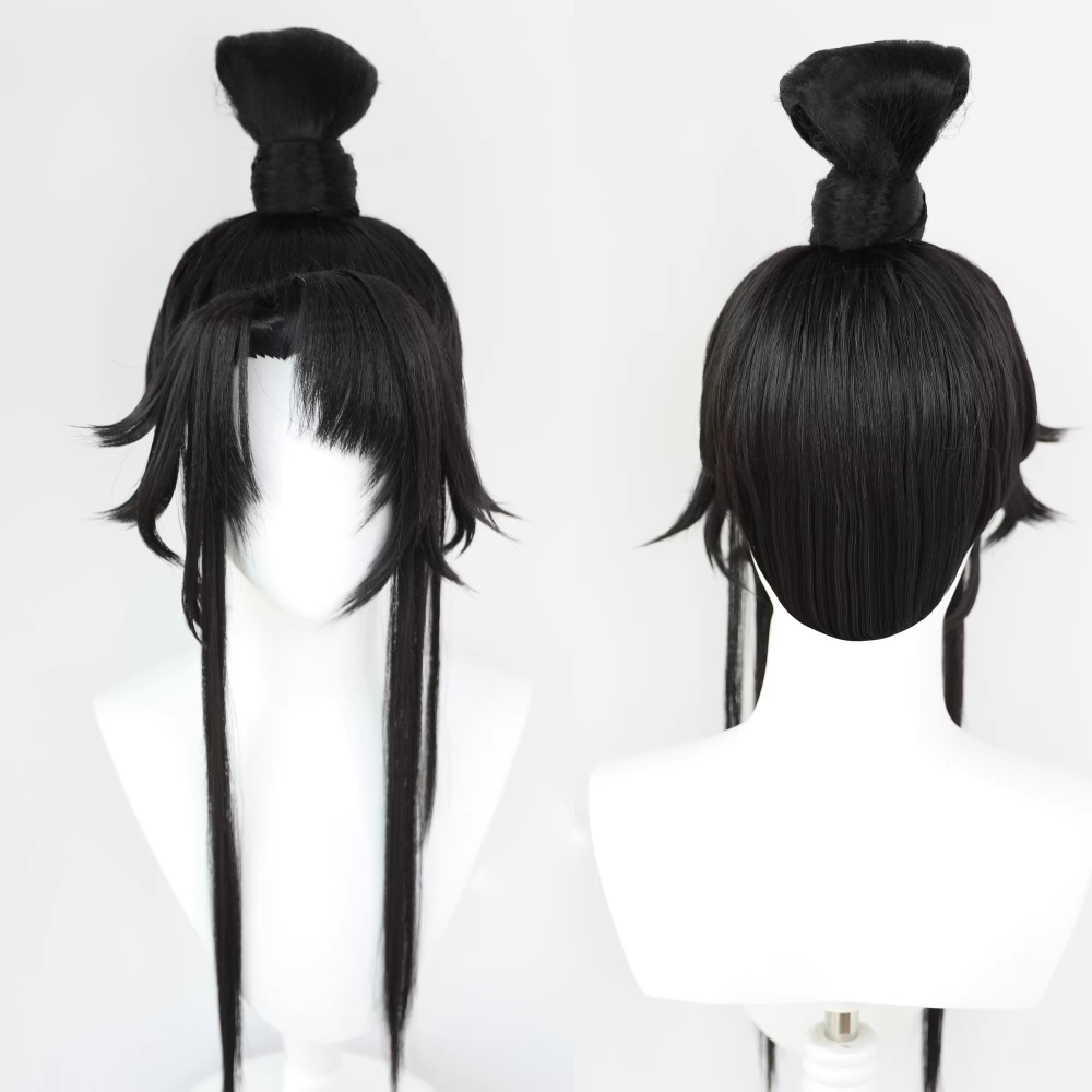 Ancient Chinese Dynasty Mobile Game Ashes of the Kingdom Male Female Cosplay Hair Piece Hair Wigs