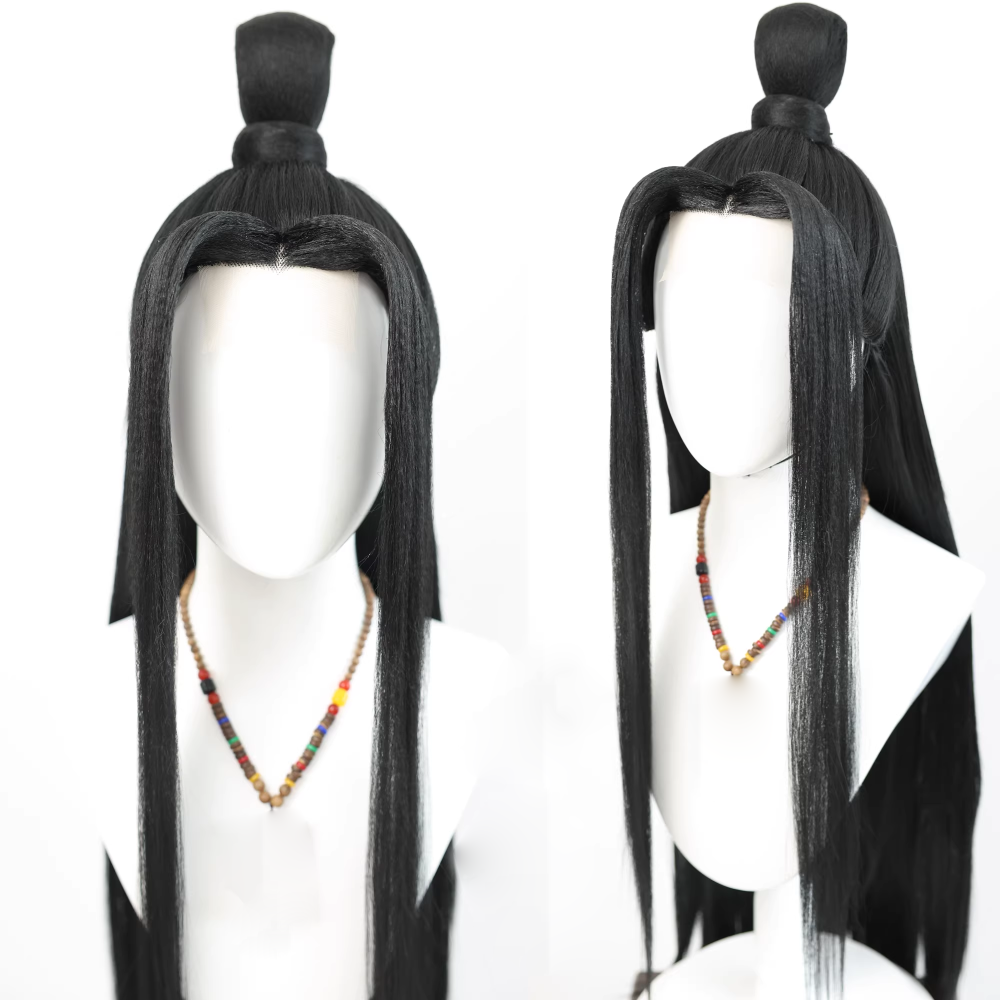 Ancient Chinese Dynasty Mobile Game Ashes of the Kingdom Male Female Cosplay Hair Piece Hair Wigs