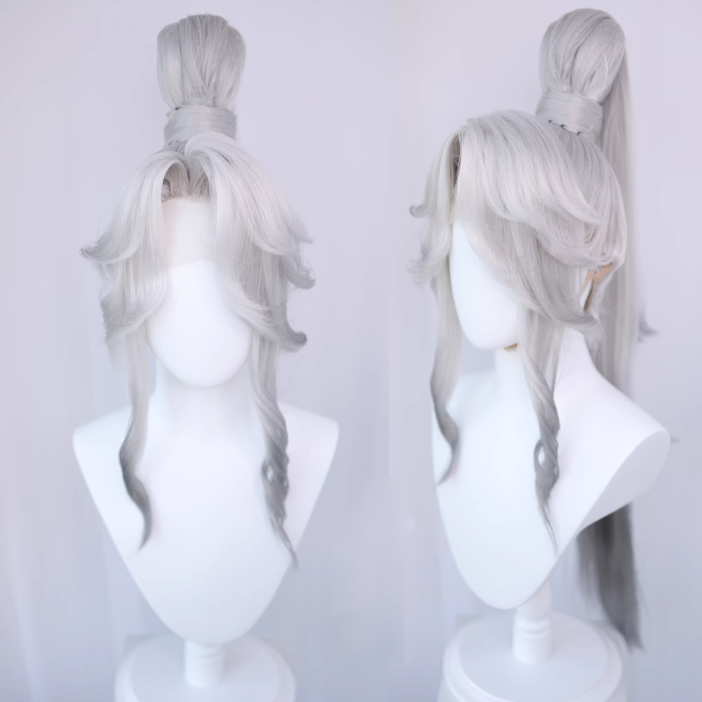 Ancient Chinese Dynasty Mobile Game Ashes of the Kingdom Male Female Cosplay Hair Piece Hair Wigs
