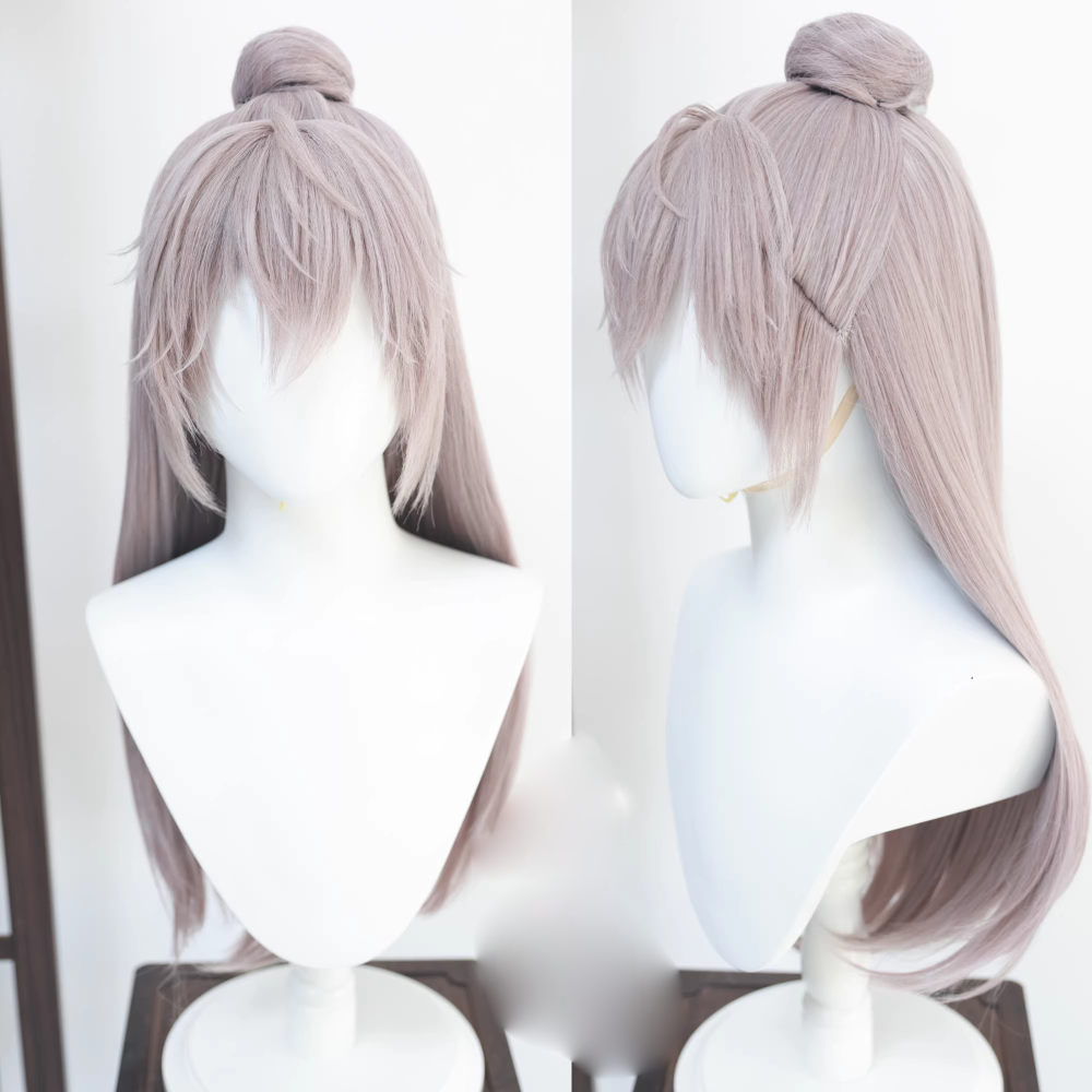 Ancient Chinese Dynasty Mobile Game Ashes of the Kingdom Male Female Cosplay Hair Piece Hair Wigs