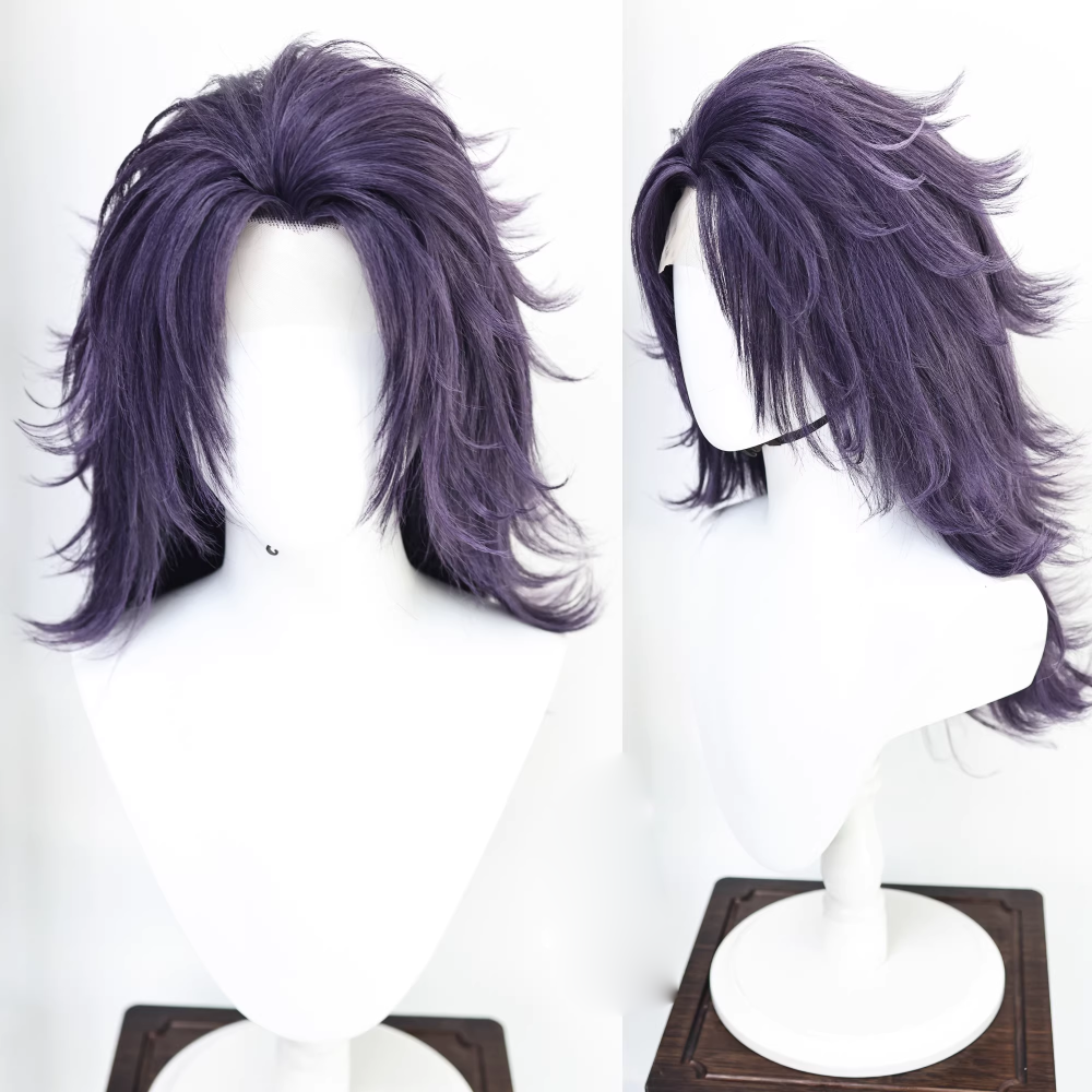 Ancient Chinese Dynasty Mobile Game Ashes of the Kingdom Male Female Cosplay Hair Piece Hair Wigs