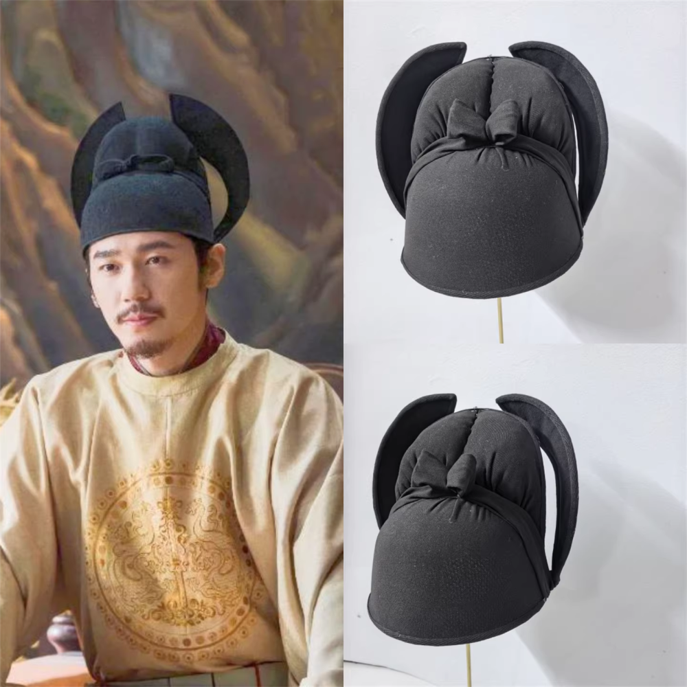 New Drama Tai Ping Nian The Peaceful Years Original Ancient Style Male Officer Hat Head piece