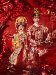 B Couple costume set