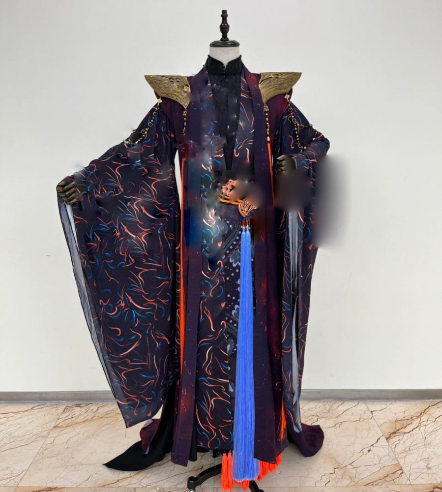 Fairy Drama Hanfu for TV Play Till The End of The Moon Actress Same Design Female Costume Ye XiWu Simplified Version Thematic Photography Hanfu
