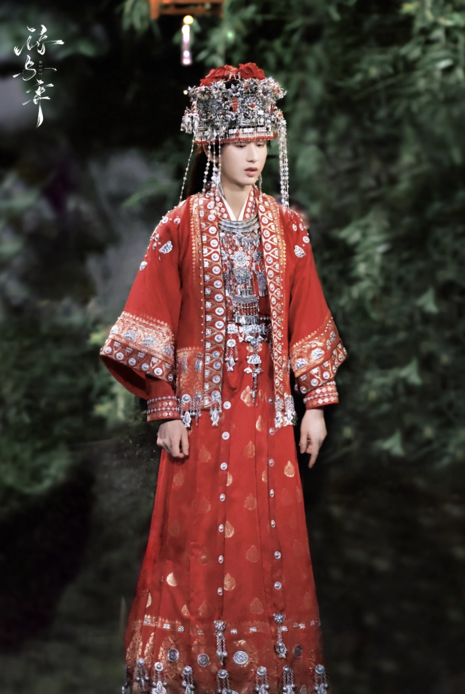 HSZT Hot Drama Lian Hua Lou Mysterious Lotus Casebook Male Costume ChengYi Stage Performance Drama Hanfu Swordmen Martial Arts Play Wear Photography