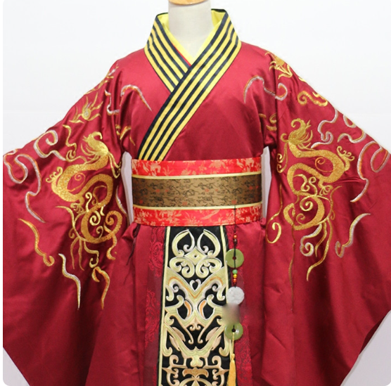 Classical Hot Drama Costumes Hanfu for Female Male Delicate Embroidery Cosplay Hanfu Photography Stage Performance Outfit Dress Goodbye My Princess Princess WeiYoung