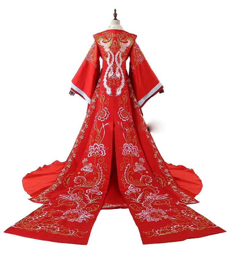 Classical Hot Drama Costumes Hanfu for Female Male Delicate Embroidery Cosplay Hanfu Photography Stage Performance Outfit Dress Goodbye My Princess Princess WeiYoung