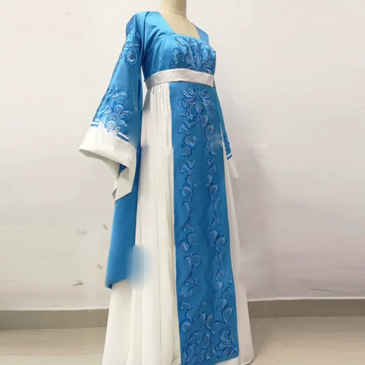 Classical Hot Drama Costumes Hanfu for Female Male Delicate Embroidery Cosplay Hanfu Photography Stage Performance Outfit Dress Goodbye My Princess Princess WeiYoung