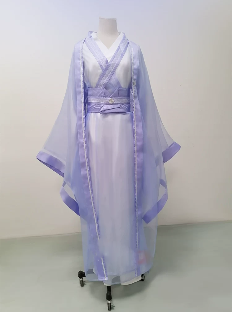 Classical Hot Drama Costumes Hanfu for Female Male Delicate Embroidery Cosplay Hanfu Photography Stage Performance Outfit Dress Goodbye My Princess Princess WeiYoung