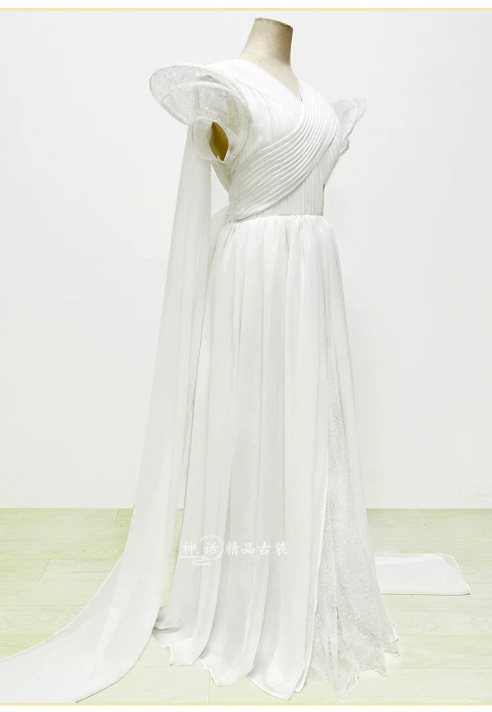 Classical Hot Drama Costumes Hanfu for Female Male Delicate Embroidery Cosplay Hanfu Photography Stage Performance Outfit Dress Goodbye My Princess Princess WeiYoung