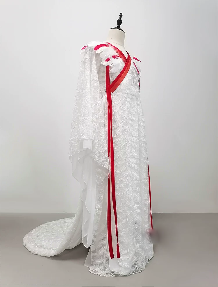 Classical Hot Drama Costumes Hanfu for Female Male Delicate Embroidery Cosplay Hanfu Photography Stage Performance Outfit Dress Goodbye My Princess Princess WeiYoung