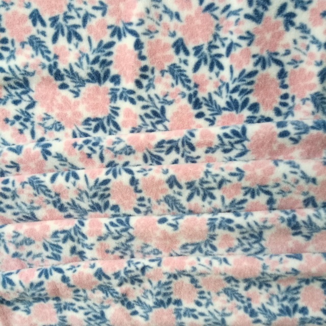 Polyester Polar Fleece Fabric Wholesale Printed Double Side Brushed Micro Polar Fleece for Linen