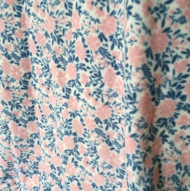 Polyester Polar Fleece Fabric Wholesale Printed Double Side Brushed Micro Polar Fleece for Linen
