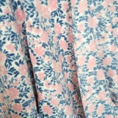 Polyester Polar Fleece Fabric Wholesale Printed Double Side Brushed Micro Polar Fleece for Linen