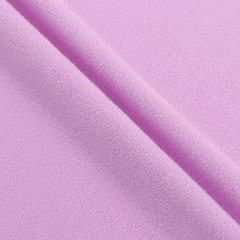 Plain Color Polar Fleece Fabric For Garment Lining and Bedding Article